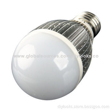AC 85-265V 7W Warm White 7 LED E27 Globe Bulbs